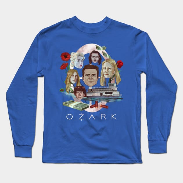 OZARK Long Sleeve T-Shirt by parkinart